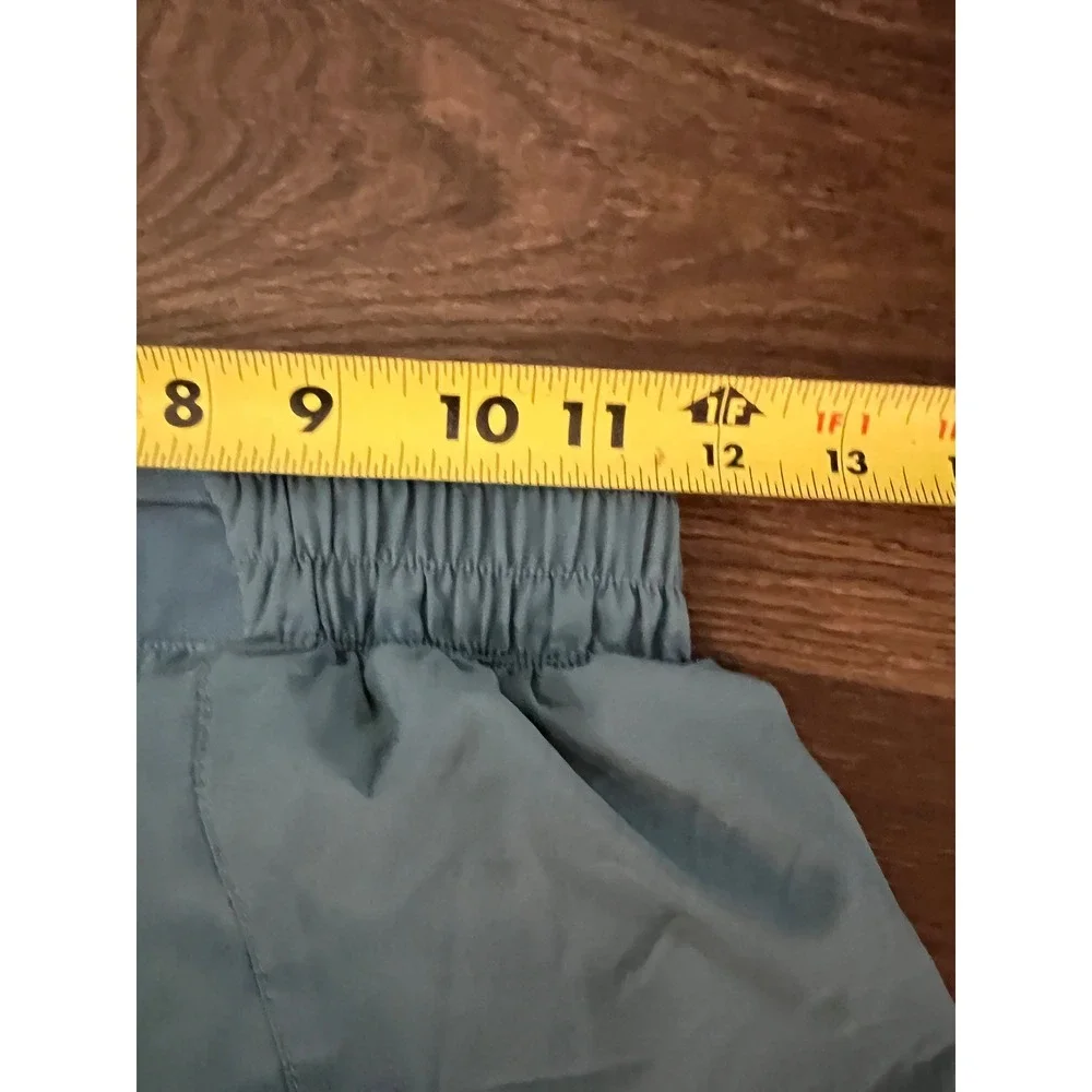 Nike Dri-FIT Women XS Blue Running Shorts Elastic Waist Athletic Gym Workout